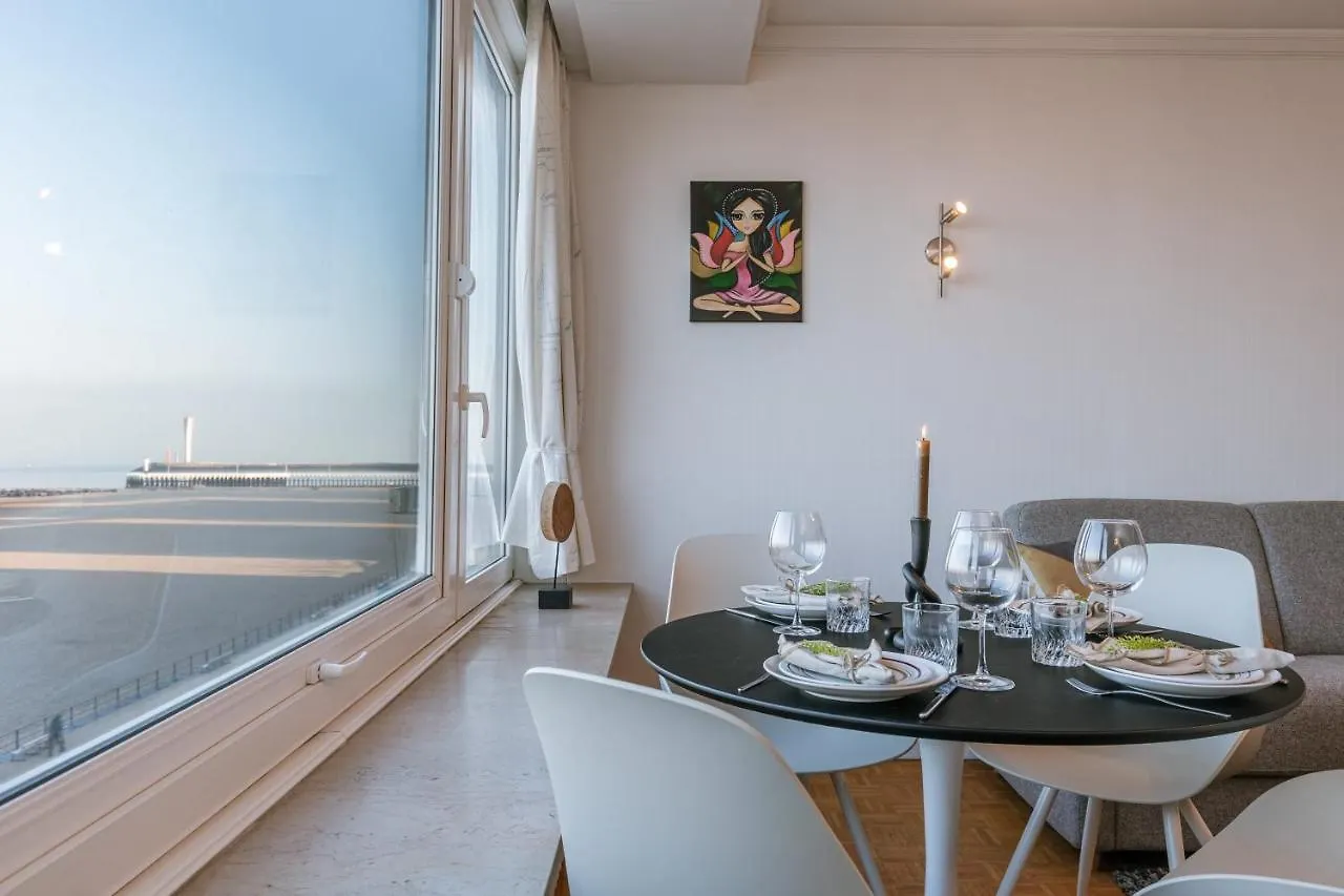 Cosy Studio With Front Sea View Apartment Ostend Belgium